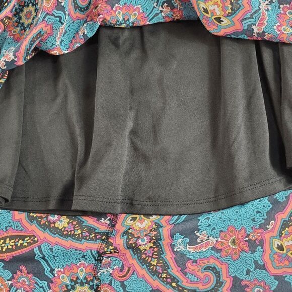 Lularoe Skirt Womens XS Multicolor Floral Flare Knee Length - Picture 4 of 7